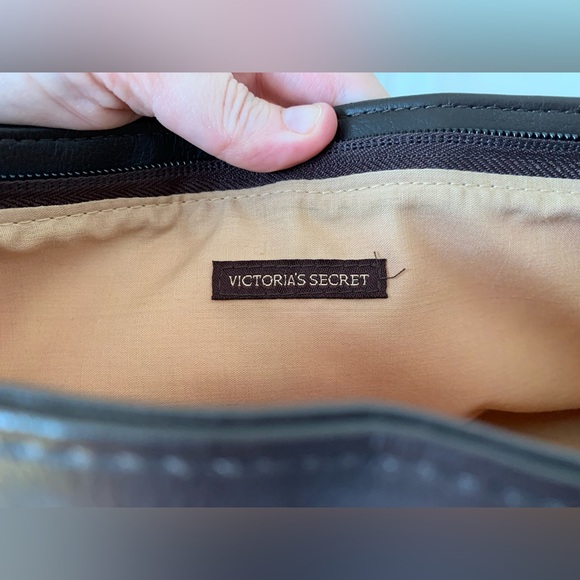 Victoria's Secret Y2k Angel Shoulder Bag Purse Floral Faux Leather Hand Pink - Picture 14 of 15